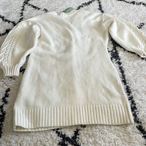 NWT H&M cable knit sweater dress - Picture 6 of 6